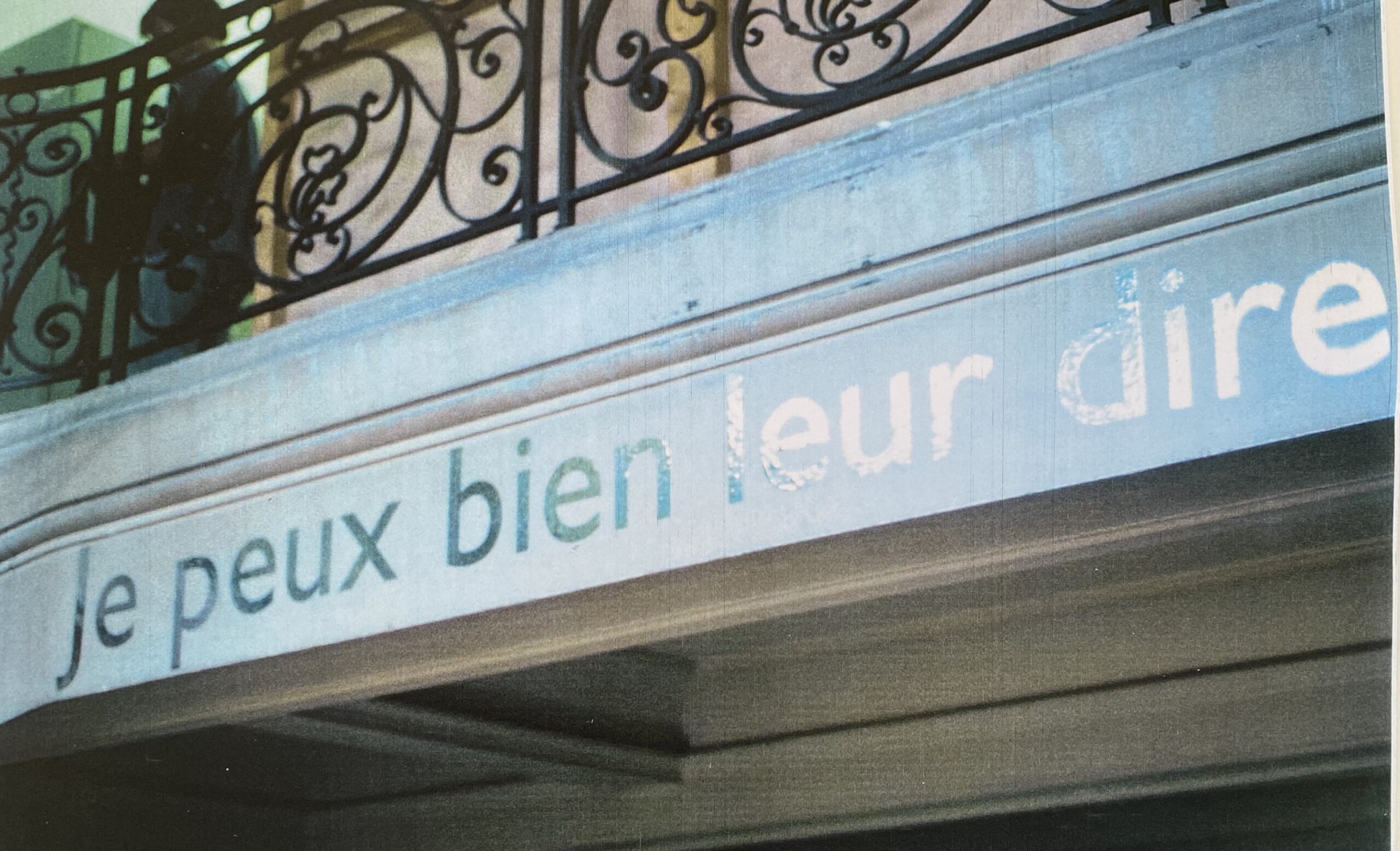 Je peux bien