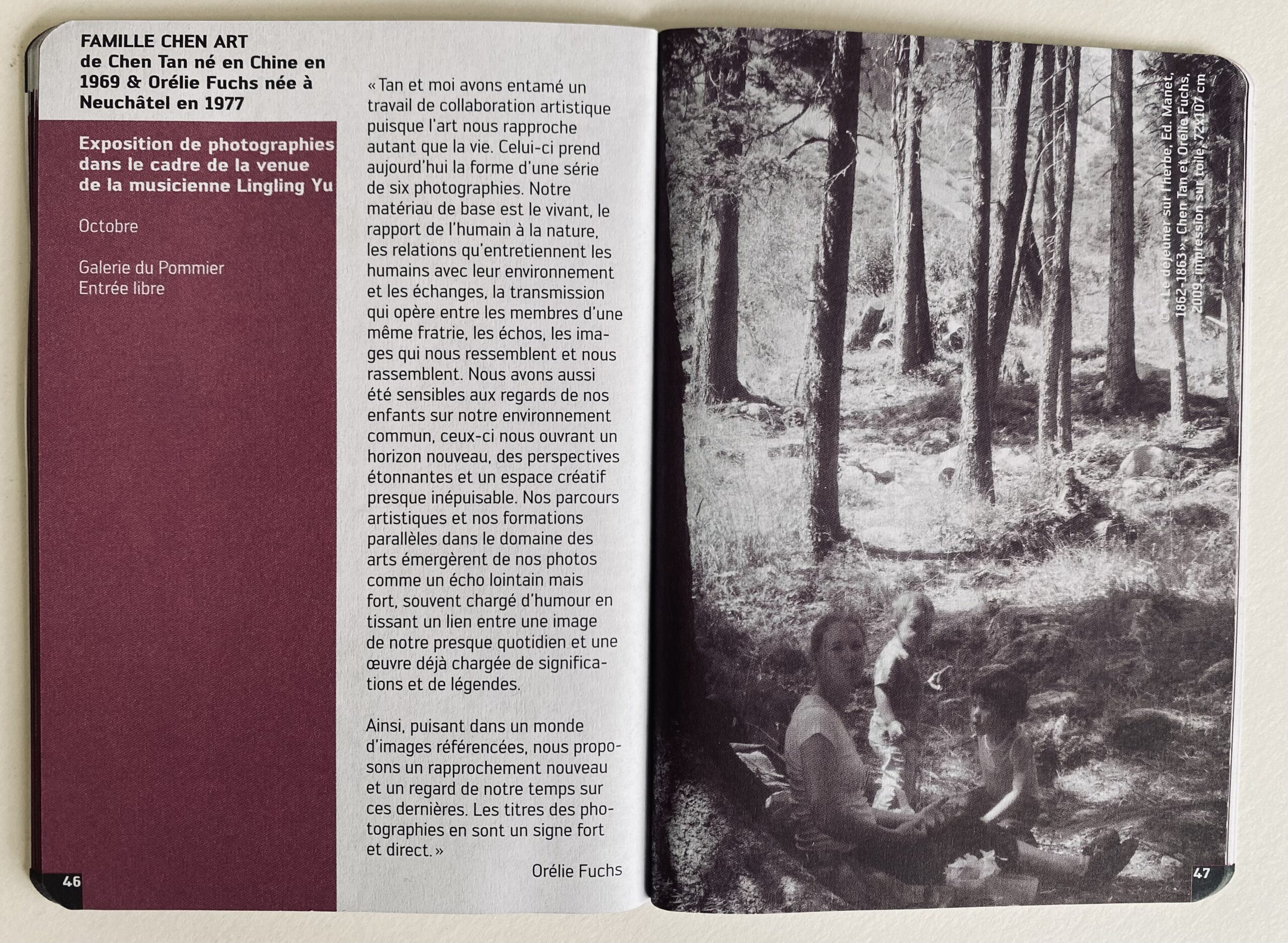 Exposition avec Tan Chen